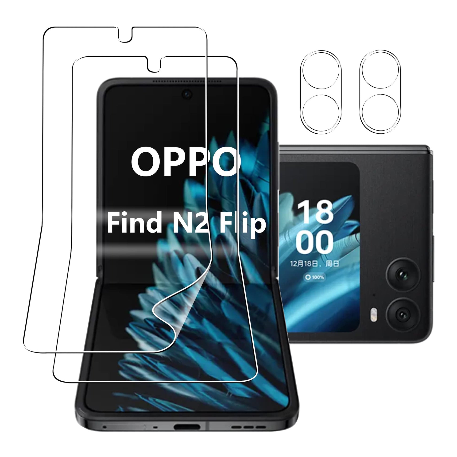 zascitna folija in zascita kamere za oppo find n2 flip