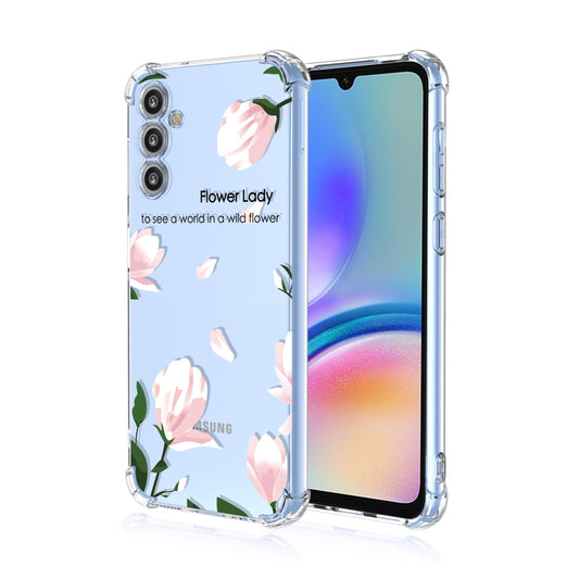 prozoren ovitek wild flower za samsung galaxy a15