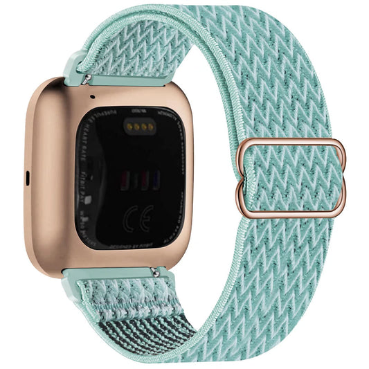 najlonska zapestnica fengyiyuda za fitbit versa mint zelena