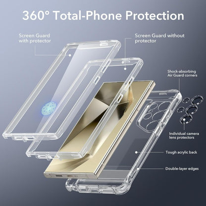 Ovitek za telefon "360" Samsung Galaxy S24 Ultra, prozoren – ESR
