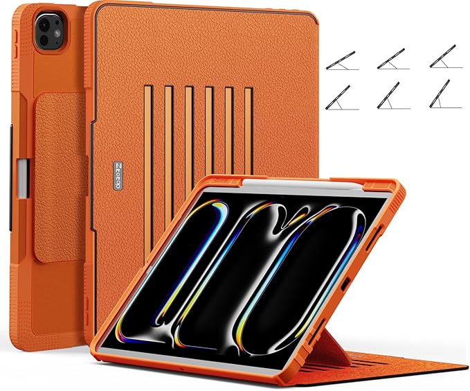 ZtotopCases futrola za iPad Pro 12.9 (4. – 6. gen) – 6 kutova postolja, Pencil 2, automatsko uključivanje/isključivanje zaslona