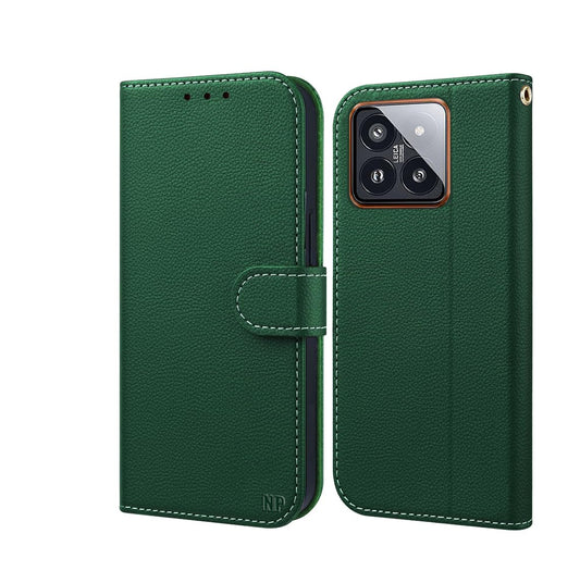 preklopna torbica np za xiaomi 14 pro zelena