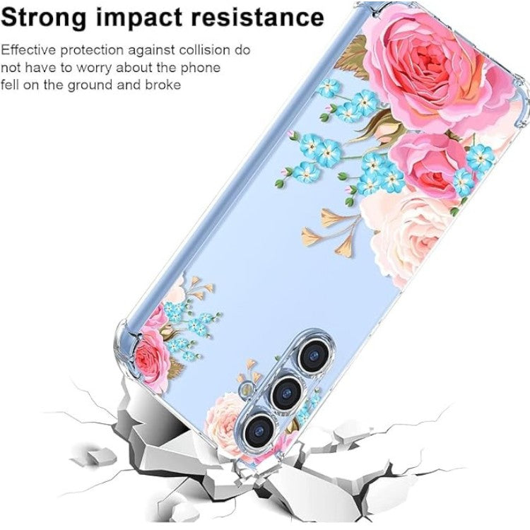 Ovitek "roses pinkblue" za Samsung Galaxy S23 – Infostyle