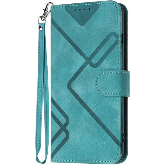 Preklopna torba "yiscase" za Motorola Moto E20/E30/E40, zelena – Zelena