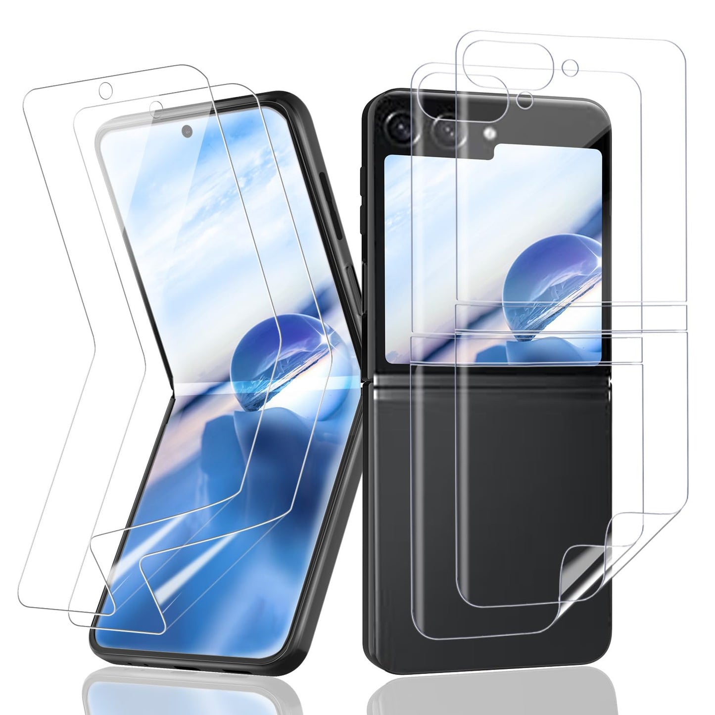 kaljeno zascitno steklo za samsung galaxy z flip 5 komplet