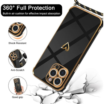 Ovitek za telefon ''TOGESTAR'' iPhone 15 Pro Max z vrvico – Infostyle