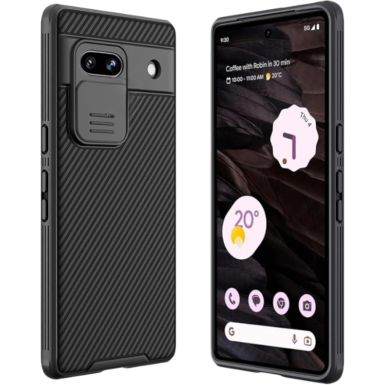Ovitek "WeiCase" za Google Pixel 7a, črna – Infostyle