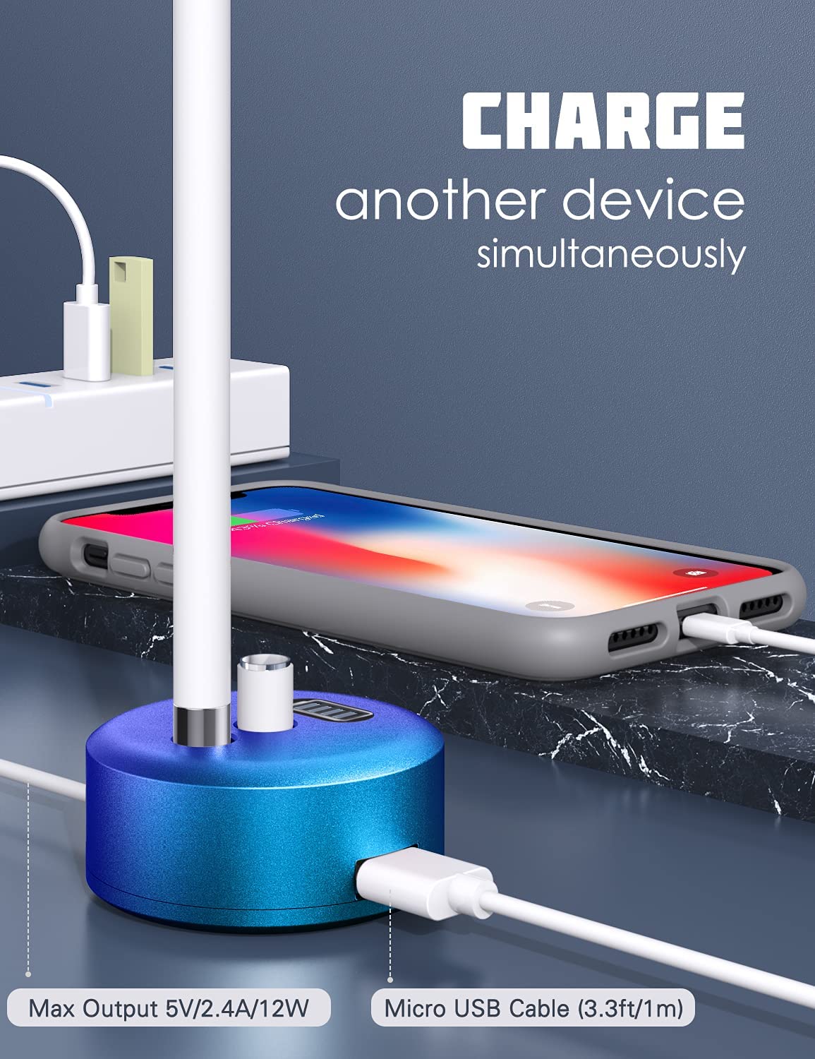 MoKo stalak za punjenje za Apple Pencil 1. generacije