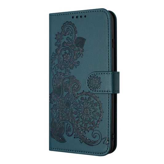 yiscase preklopna torbica mozaik za iphone 15 pro max temno zelena