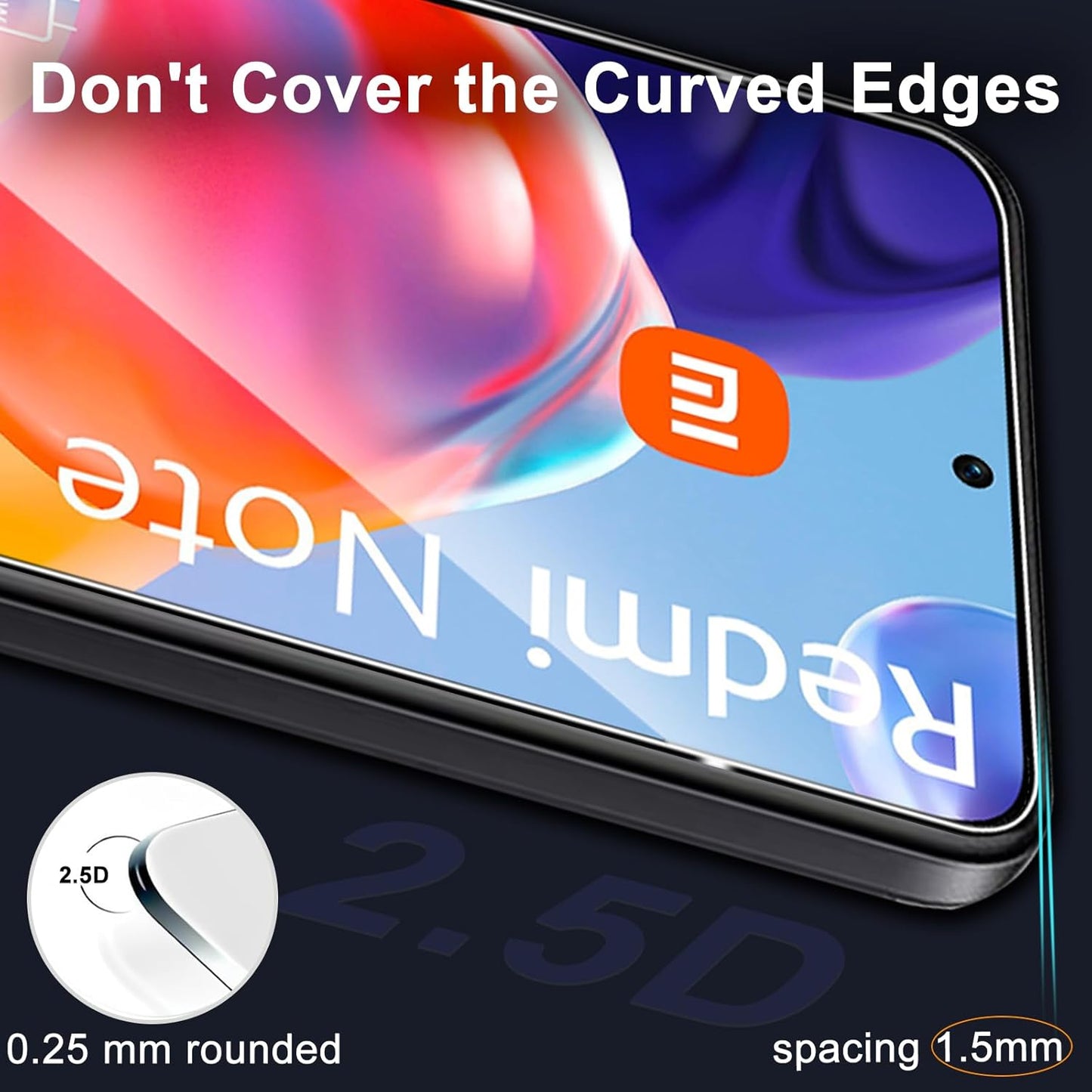 Zaščita zaslona za Xiaomi Redmi Note 11 Pro/11 Pro Plus, 2 kos – Infostyle