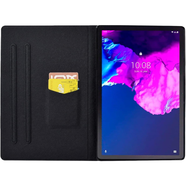 Preklopna torbica "Butterfly and Wolf" za tablični računalnik Lenovo TAB P11/P11 Plus – Esstore