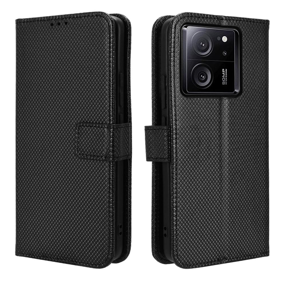 preklopna torbica magnet za xiaomi 13t pro crna