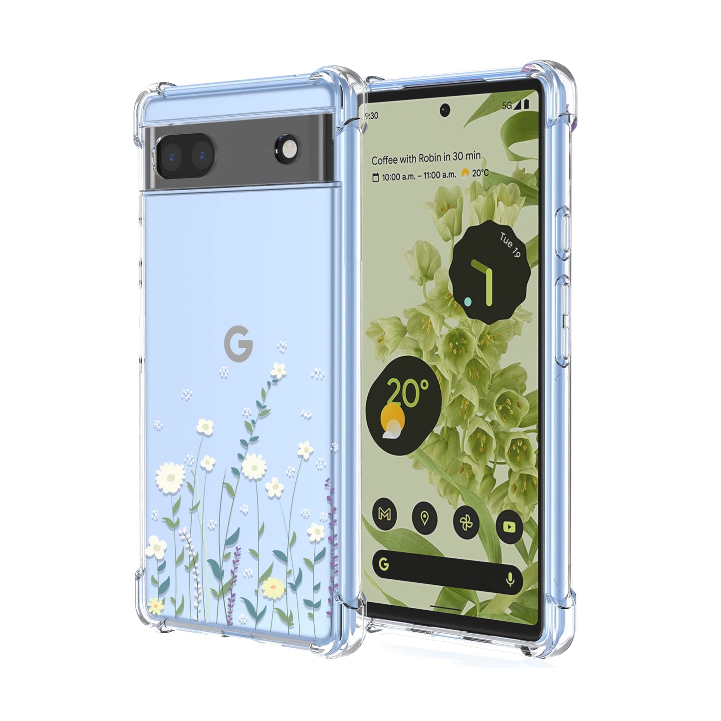 Silikonski ovitek "Daisy" za Google Pixel 6A