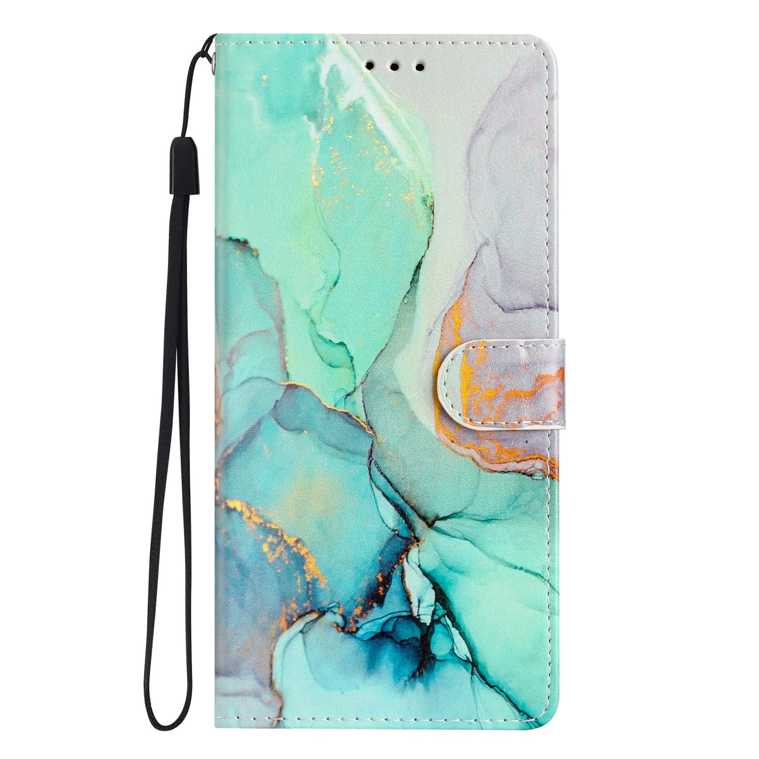 preklopna torbica green marble za iphone xr