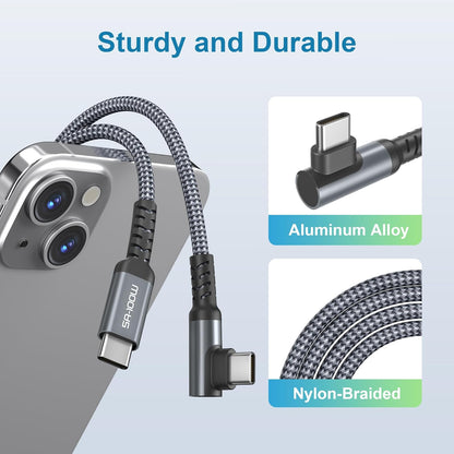 Kabel USB C v USB-C z adapterjem USB A, 2m – Basesailor