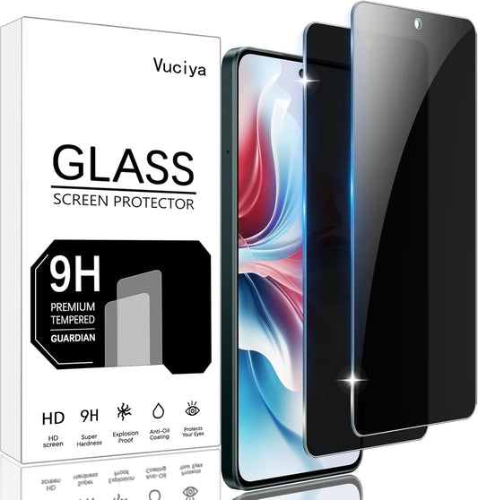 2x kaljeno zaščitno steklo Privacy za OPPO Reno11 F 5G – 9H