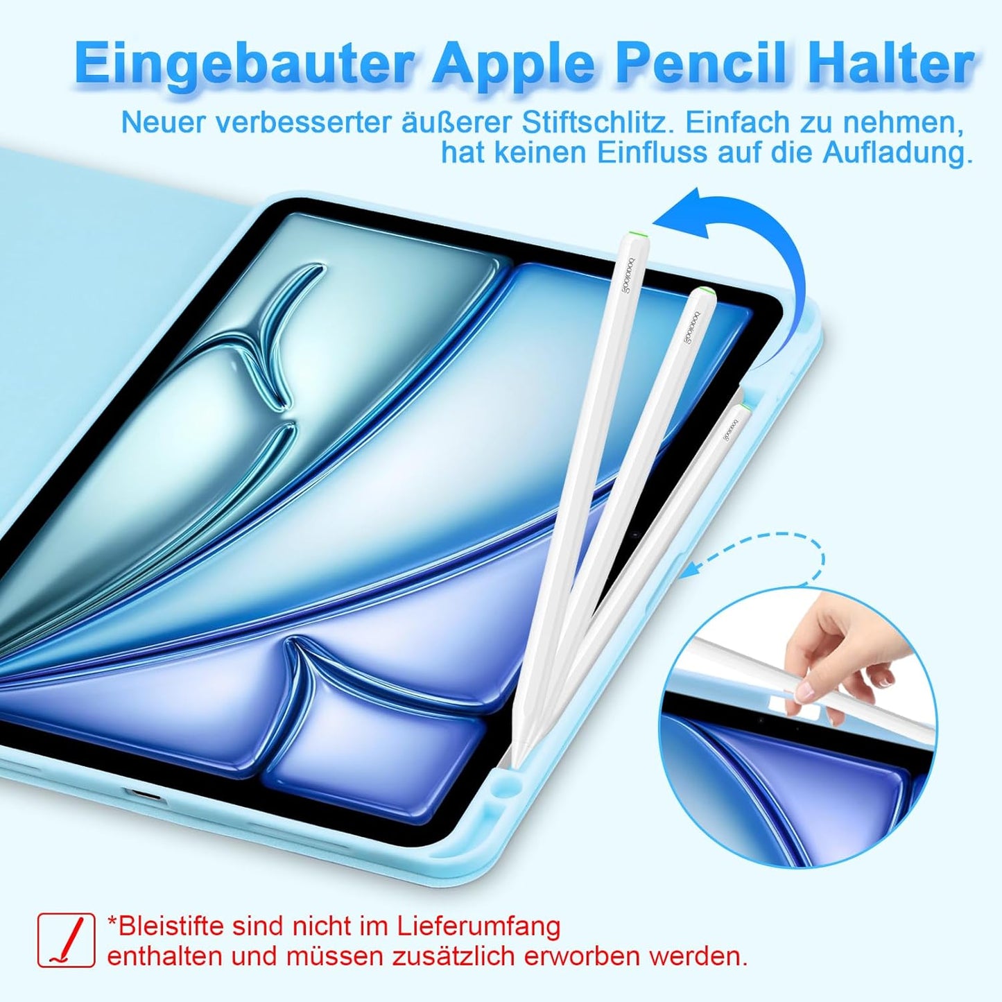Ovitek s tipkovnico za iPad Air 6th Gen M2 11 Inch 2024 / Air 5th Gen 2022 / Air 4th Gen 2020 – Infostyle