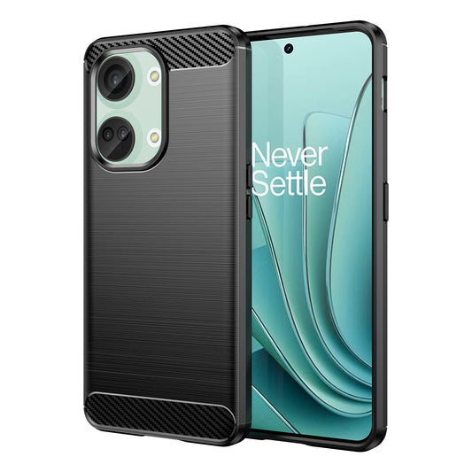 Ovitek "Carbon" za OnePlus 11R / OnePlus Ace 2 – crna