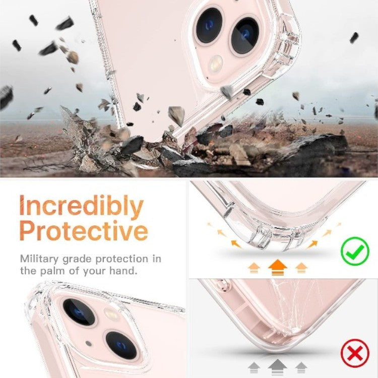 Ovitek z vrvico + 2 zaščitni stekli + zaščita za kamero za iPhone 13 Mini – Uymo