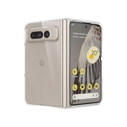 Ovitek "Foluu" za Google Pixel Fold 2023, prozorna – Prozorna / PC