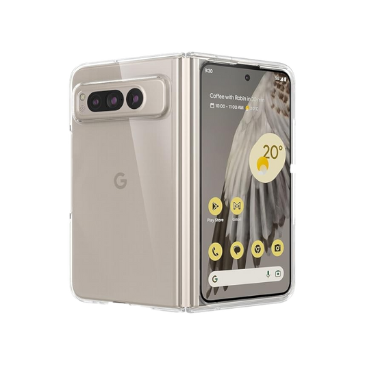 Ovitek "Foluu" za Google Pixel Fold 2023, prozorna – Prozorna / PC