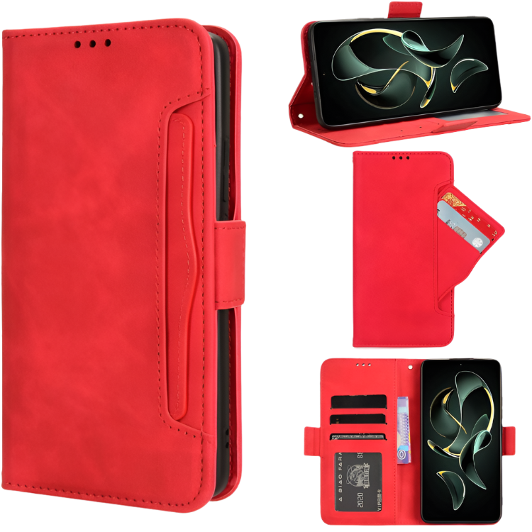 Preklopna torbica za telefon ZTE Nubia Red Magic 7 Pro – Infostyle – Rdeča