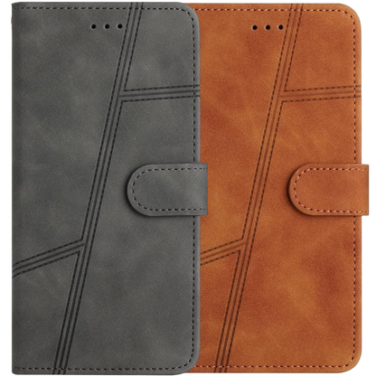Preklopna torbica "Yiscase" za Samsung Galaxy S24 Ultra – Siva