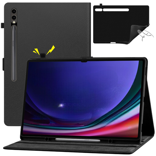 Ovitek za tablico z držalom za svinčnik "KATUMO" Samsung Galaxy TAB S9 Ultra 2023 – Črna