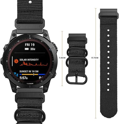 Pašček za uro Garmin Fenix 7X/Fenix 6X/Fenix 5X, 26 mm – Infostyle