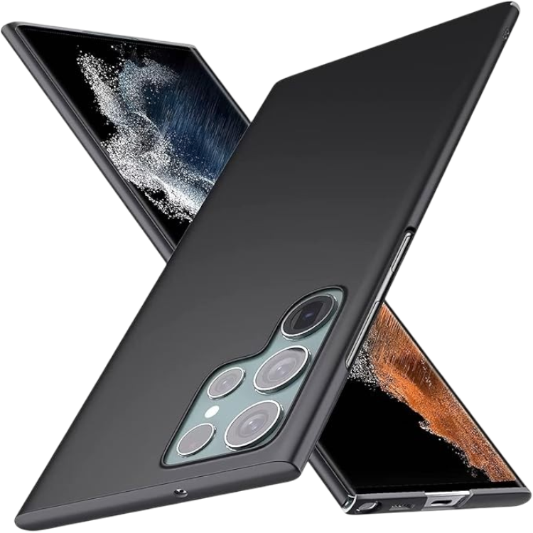 Ovitek "Galful" za Samsung Galaxy S23 Ultra, črna