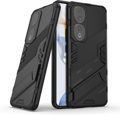Ovitek za telefon Honor 90 s stojalom – Infostyle – Črna