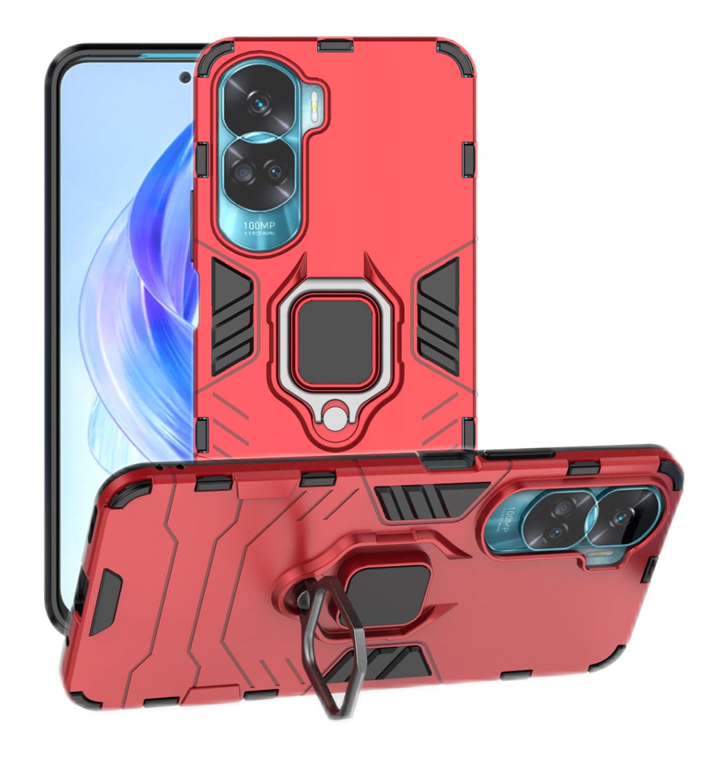 Ovitek za telefon "Ring" za Honor 90 Lite – Infostyle – Rdeča