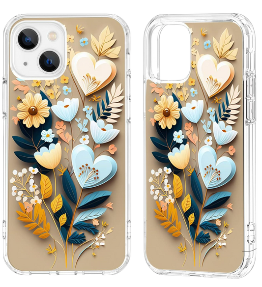 Ovitek za telefon "Windmill Flower" iPhone 13/14 – Infostyle – Rjava