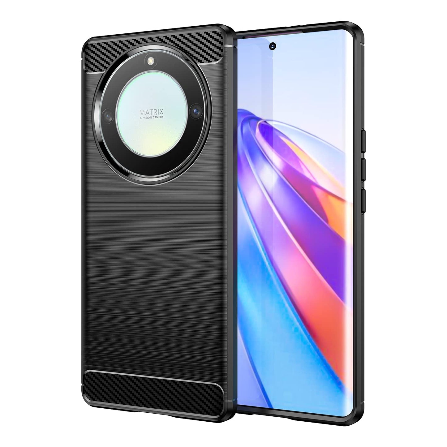 carbon ovitek za honor magic5 lite honor x9a crna