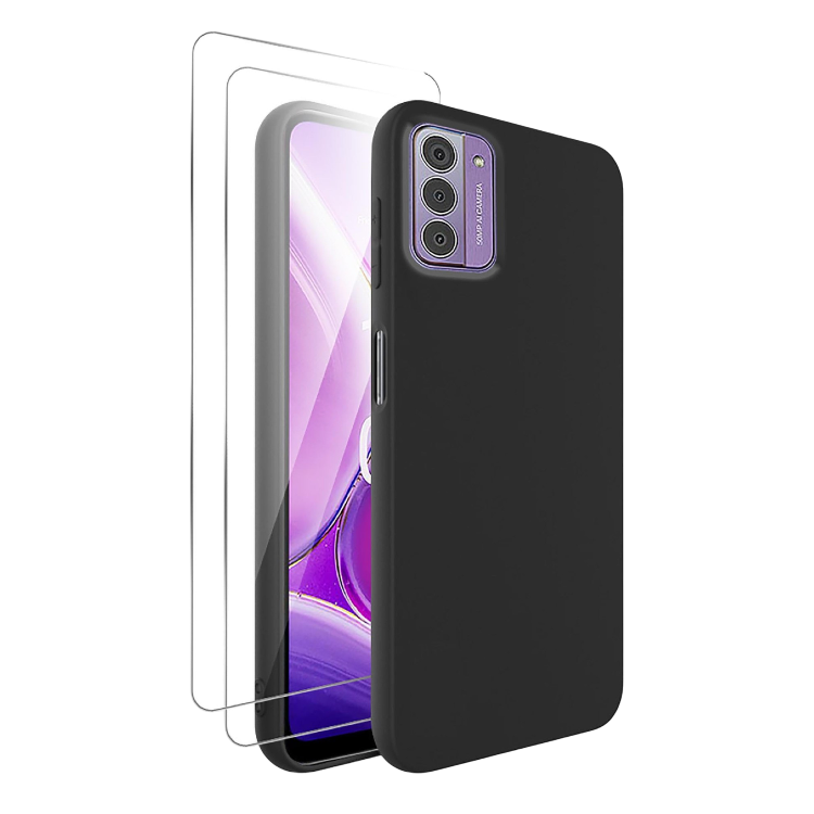 Ovitek za telefon + 2x zaščitno steklo "GIOPUEY" Nokia G42 – Infostyle