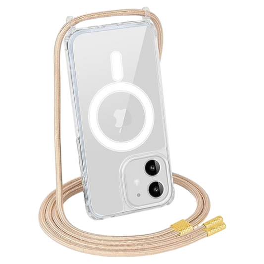ovitek z vrvico "magsafe" za iPhone 12 mini, prozorna – Didadi