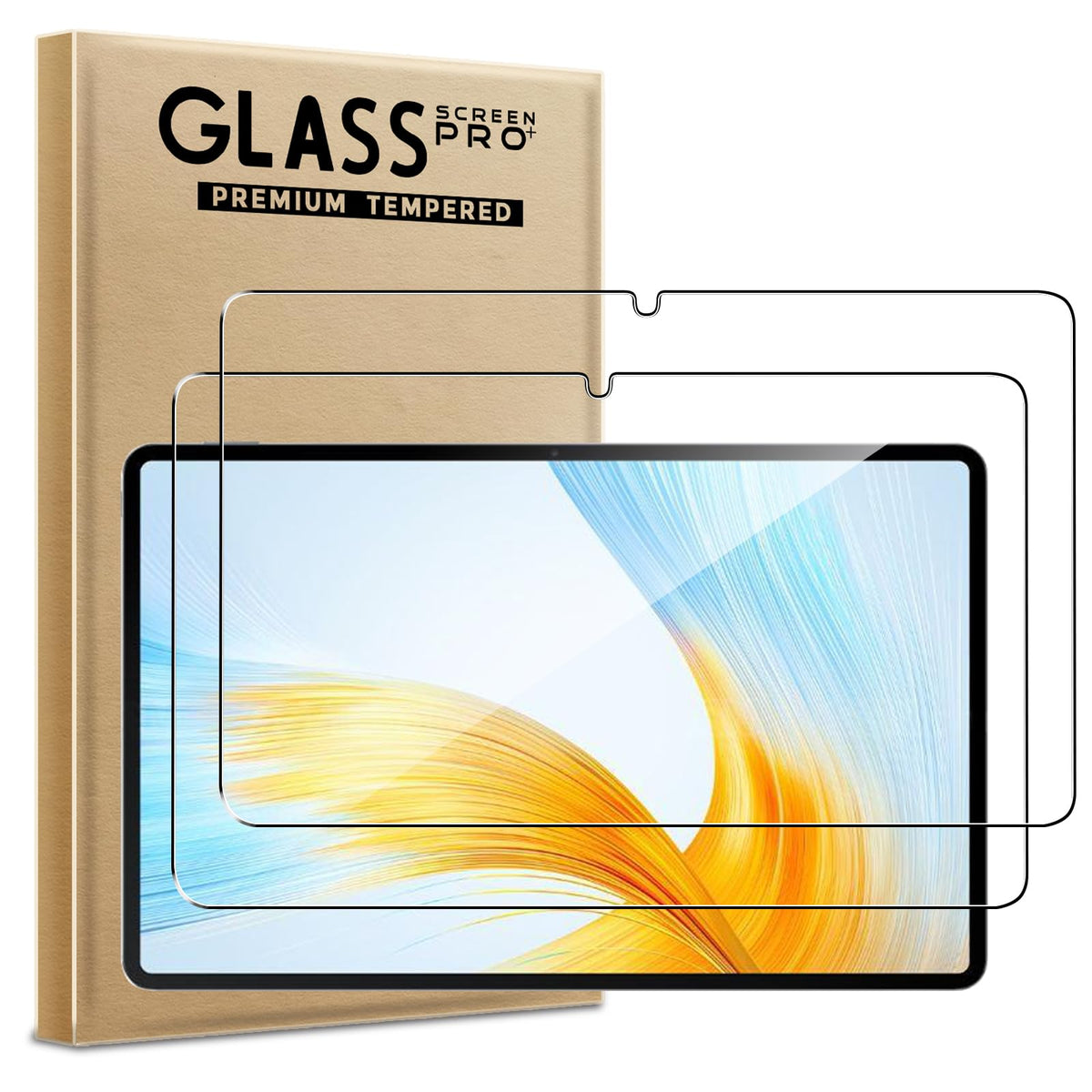 JETech zaščitno kaljeno steklo 9H za Microsoft Surface Pro 11, Pro 10, Pro 9 13" – 0,33 mm
