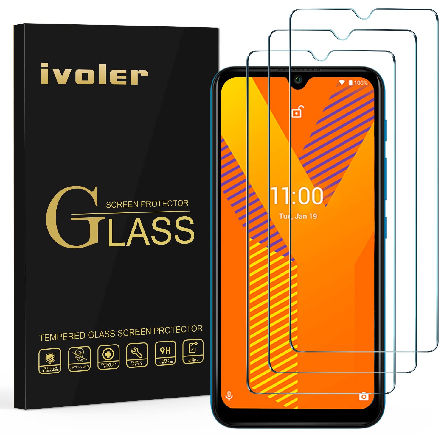 zascitno steklo za alcatel 1l 2021 in oppo reno z