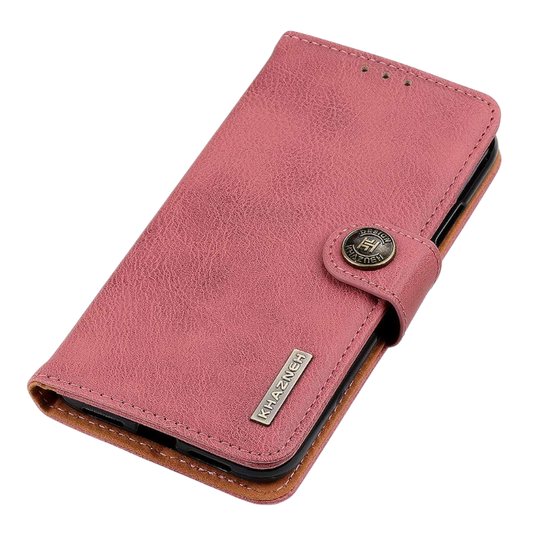 Preklopna torbica "Leather Khazneh" OPPO Reno 10/10 Pro – Infostyle – Roza