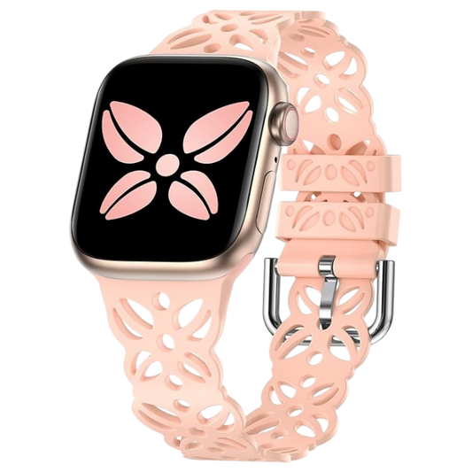 Silikonski pašček za Apple Watch 38/40/41mm, roza – Infostyle – Roza / Silikon
