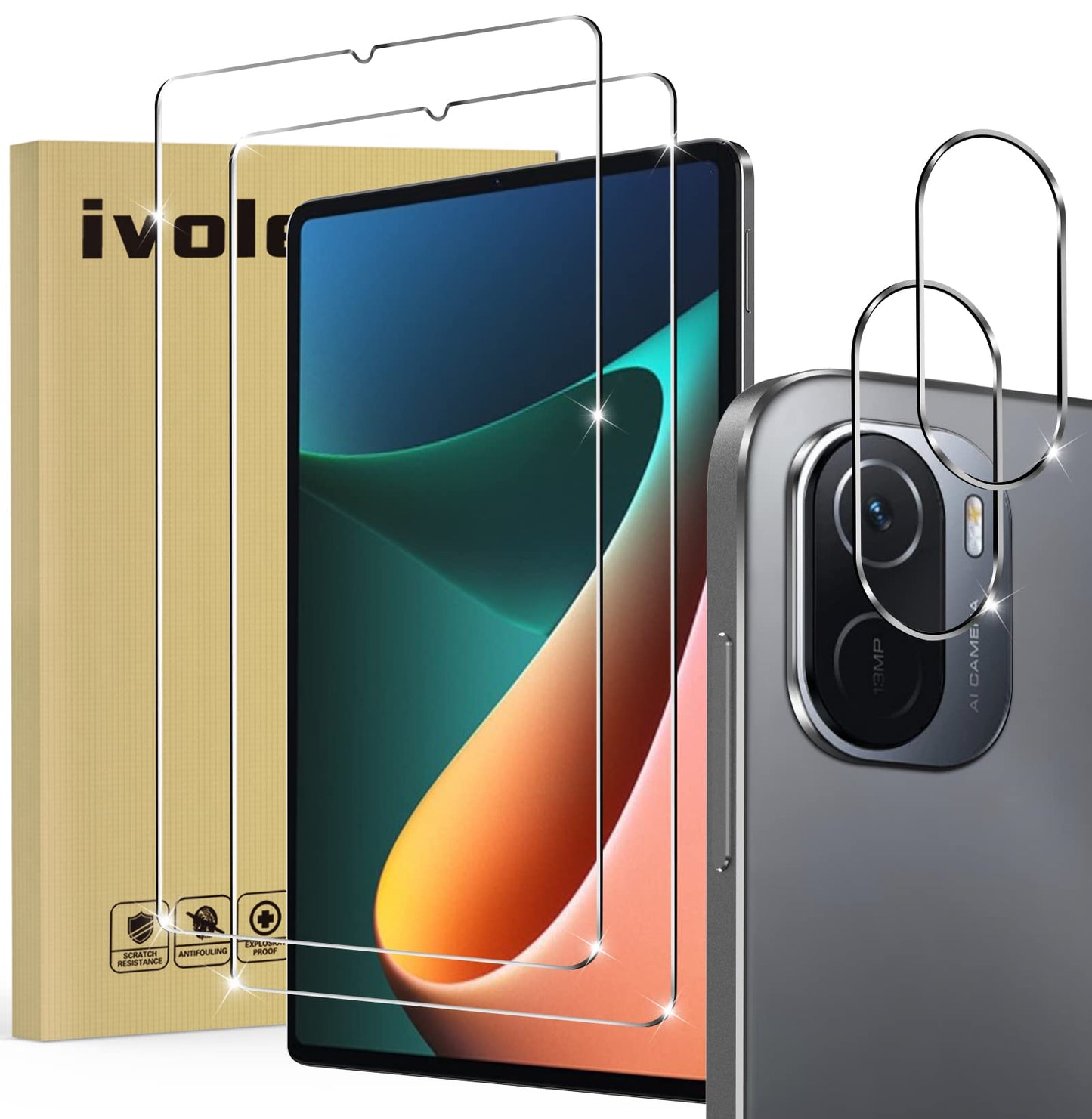 Ivoler zašèita zaslona in kamere za Xiaomi Pad 5