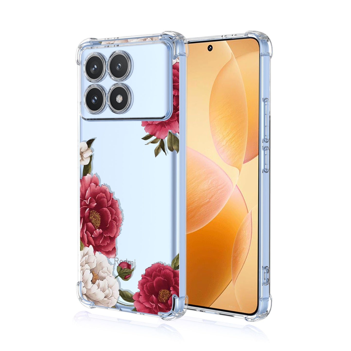 Prozoren ovitek Flower za Xiaomi Poco X6 Pro / Redmi K70E