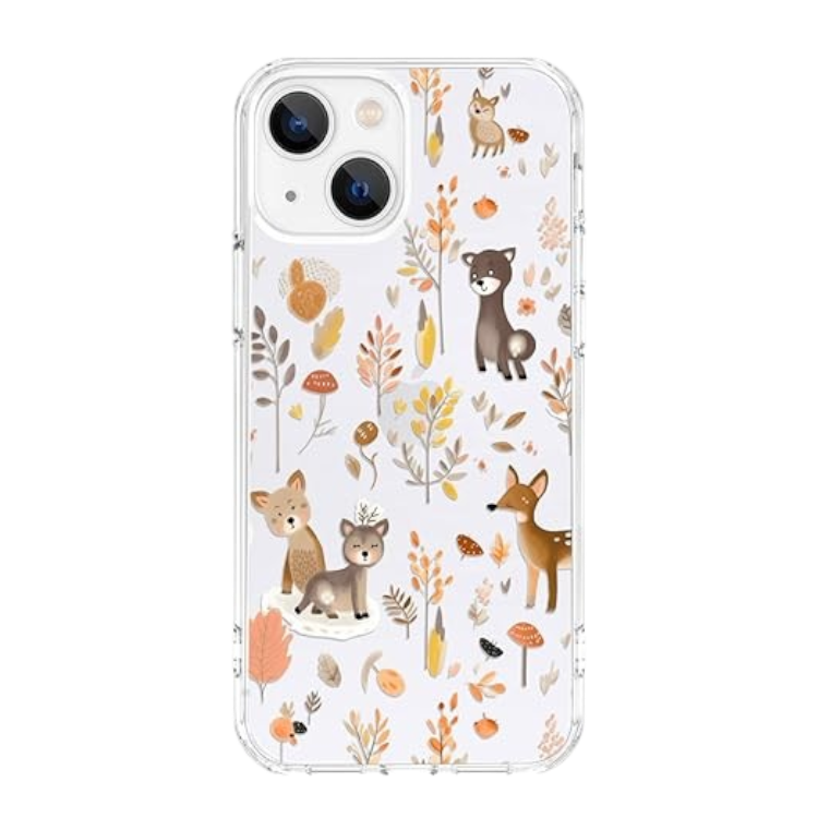 Ovitek "Woodland Animals " za iPhone 12/12 Pro – Infostyle – Prozorna