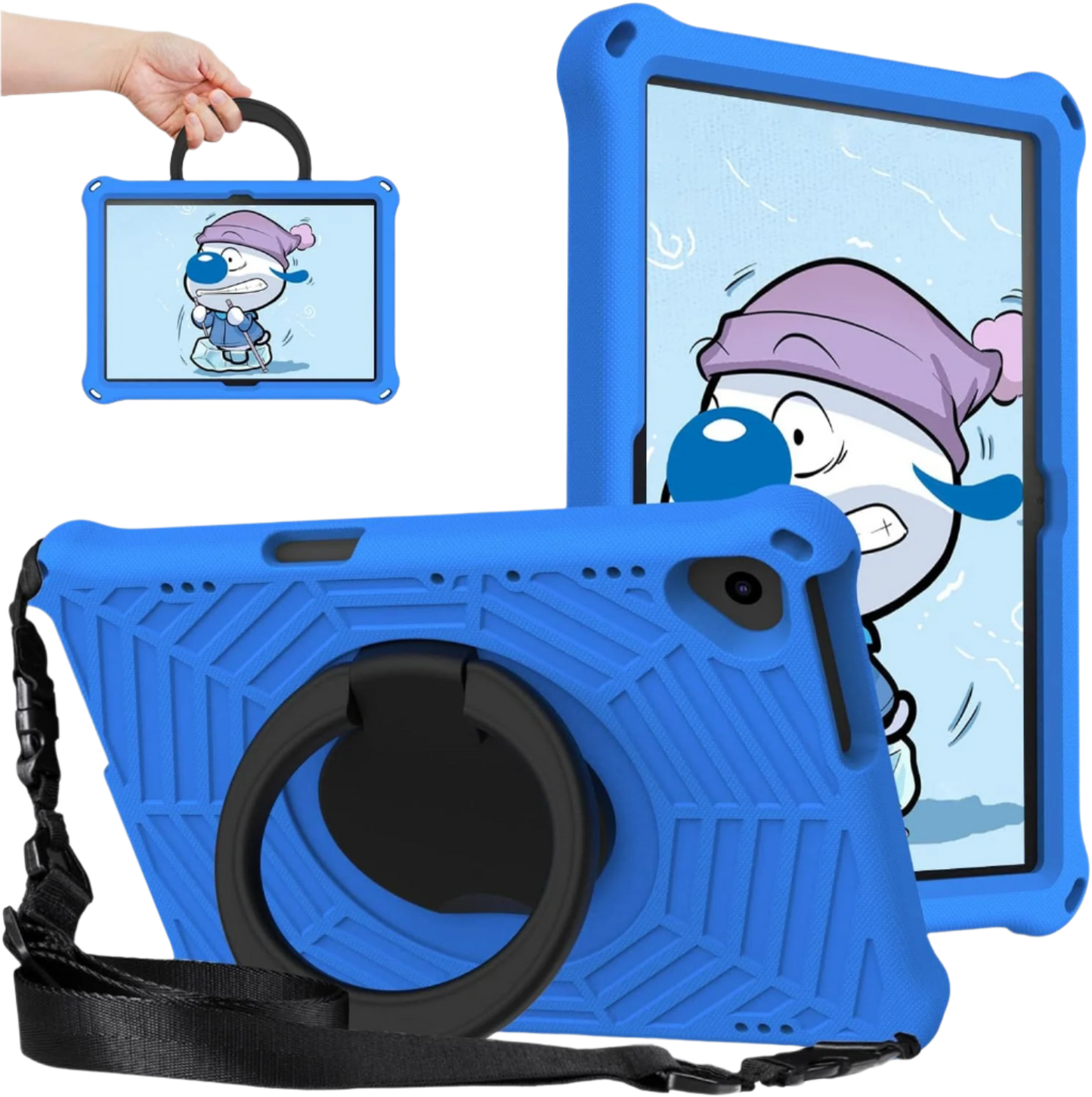 Zaščitni ovitek za tablični računalnik znamke Huawei serije MediaPad T5 10.1'' – GOZOPO – Modra