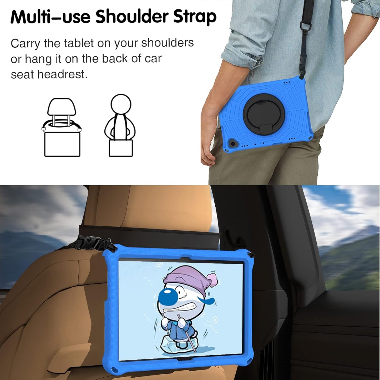 Zaščitni ovitek za tablični računalnik znamke Huawei serije MediaPad T5 10.1'' – GOZOPO