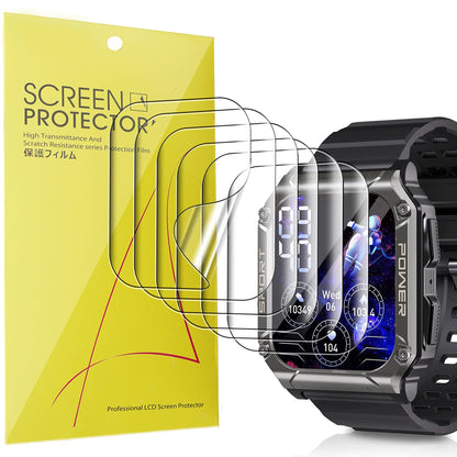 Pasonomi NX6 Screen Protector (6-Pack) - HD Clear TPU Screen Protection