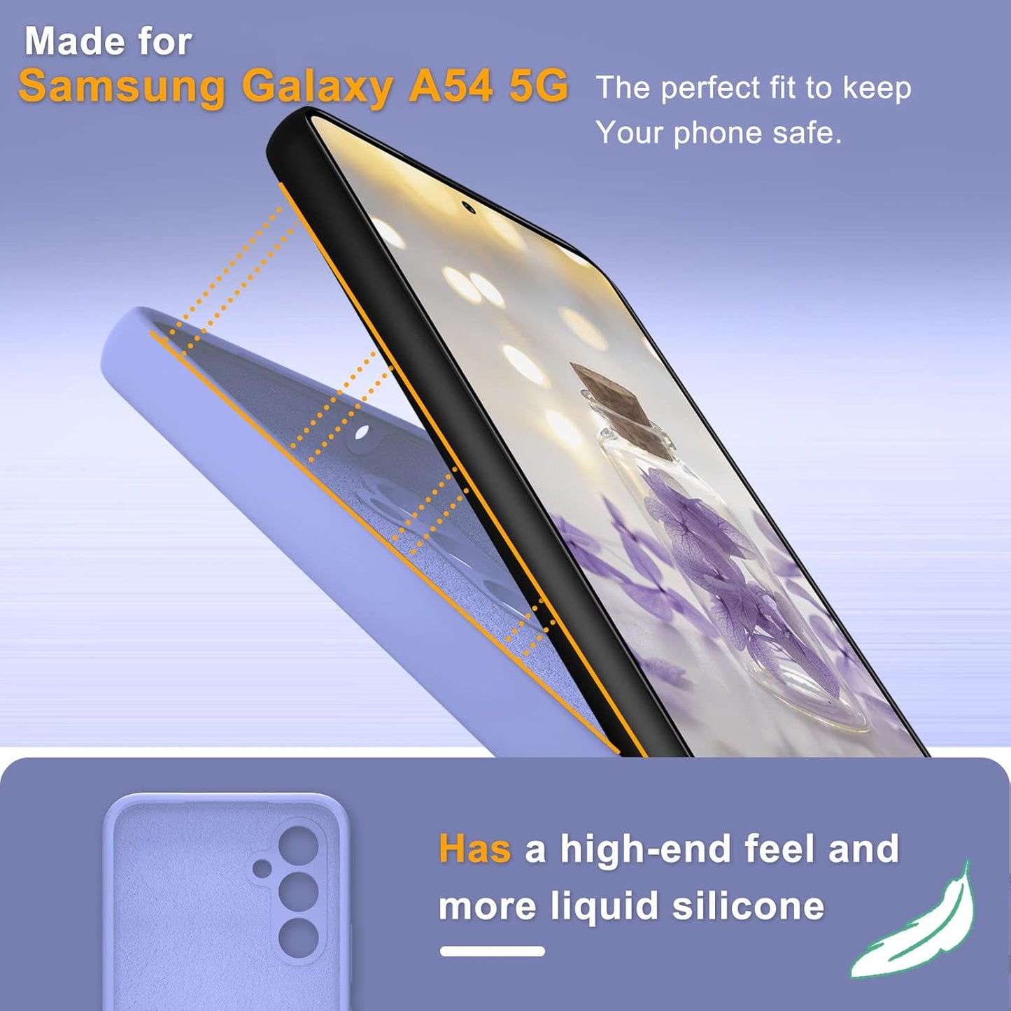 Ovitek za telefon Samsung Galaxy A54 5G + 2x zaščita za zaslon – Infostyle