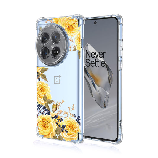 Prozoren ovitek Yellowflower za OnePlus 12R / Ace 3 5G