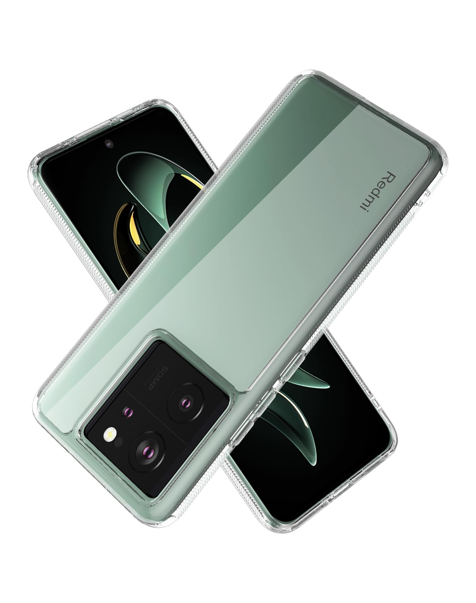 Silikonski ovitek Foluu za Xiaomi Mi 13T / 13T Pro prozorna