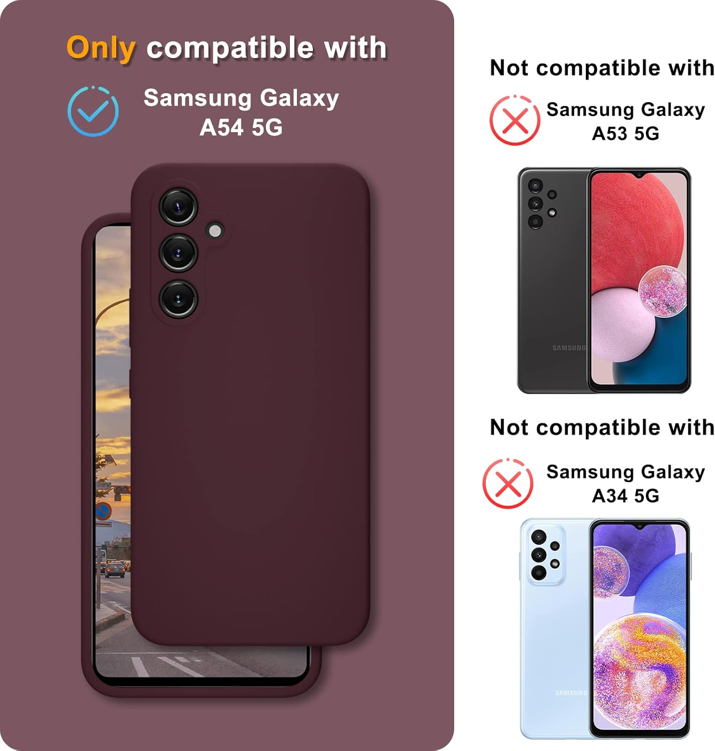 Ovitek za telefon "YENAPOON" Samsung Galaxy A54 5G